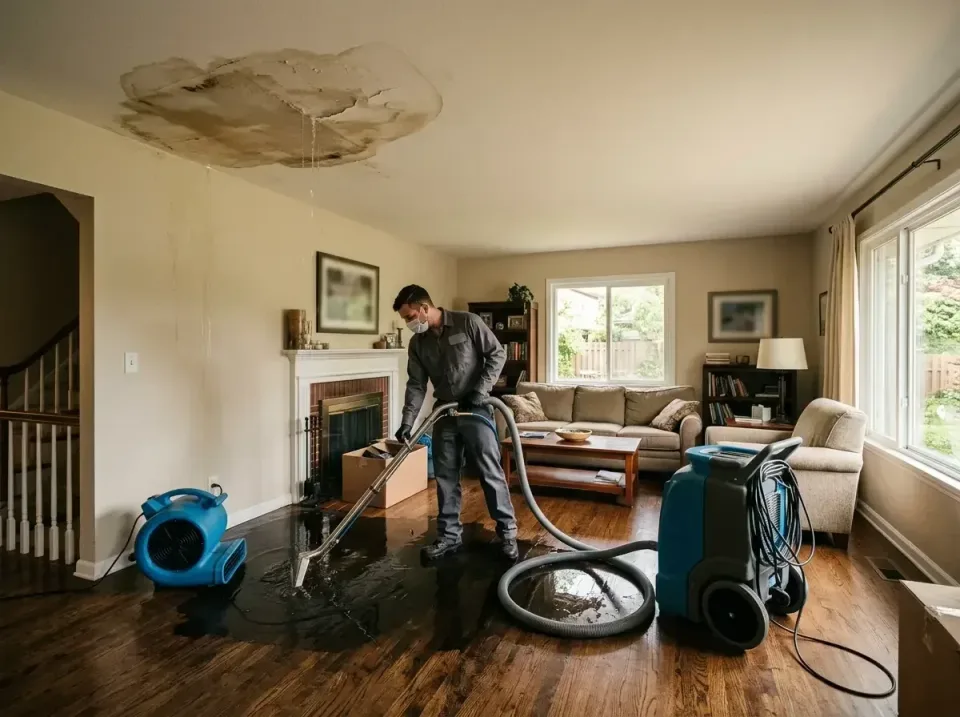 attic-pipe-burst-ceiling-drip-008 — frequently asked questions, Water Damage Restoration & Carpet Care in McComb, MS